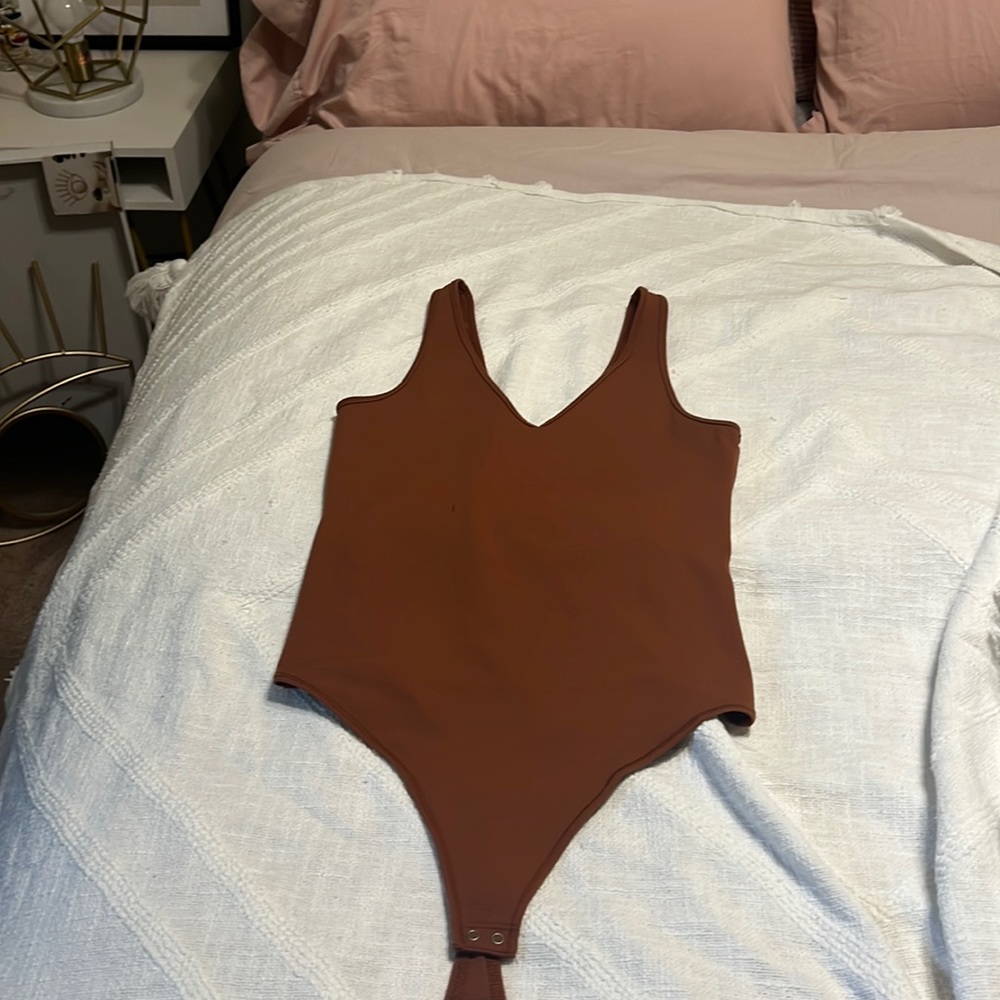 Abercrombie tank bodysuit.  Medium.